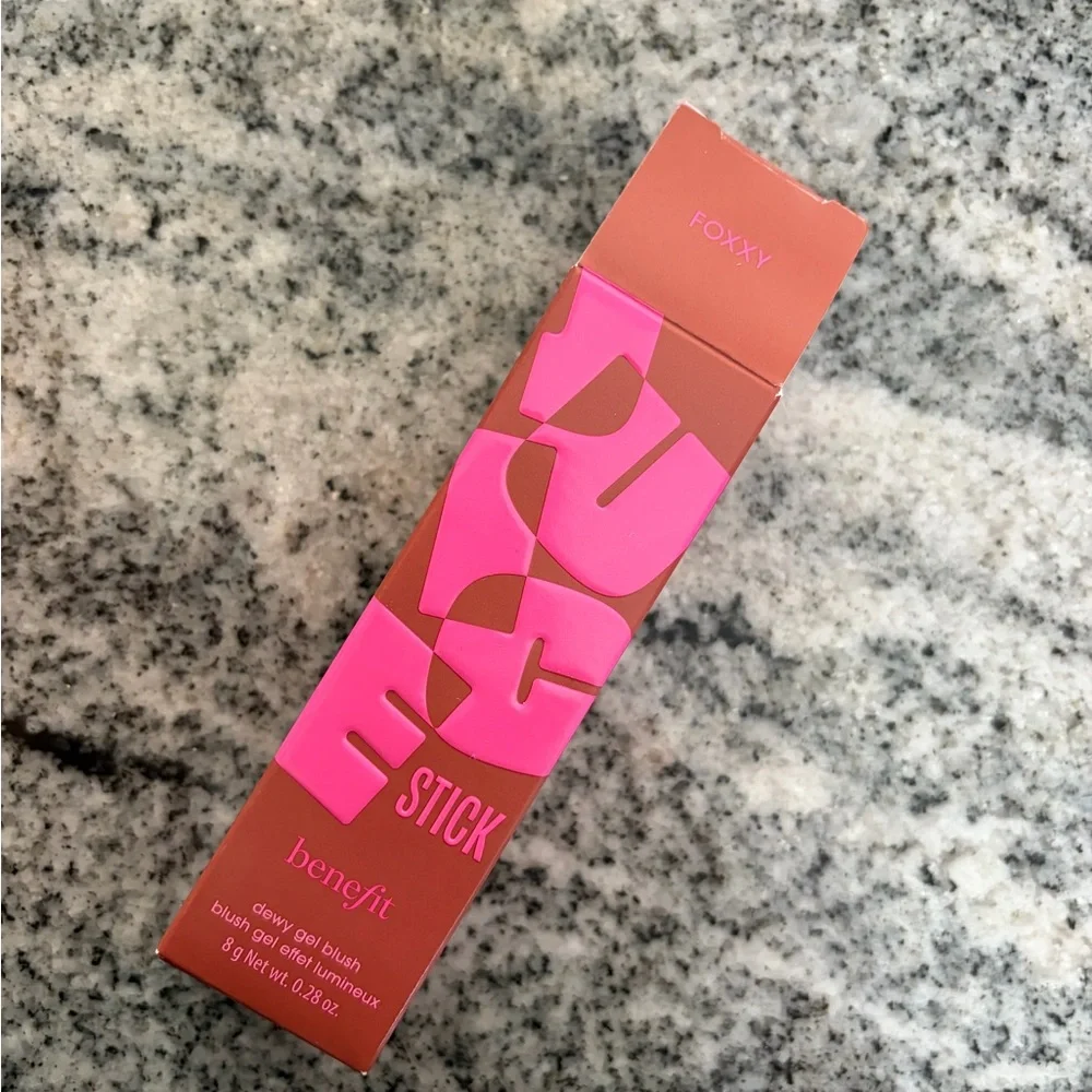 Benefit Juice stick dewy gel blush stick Foxxy Pink brand new